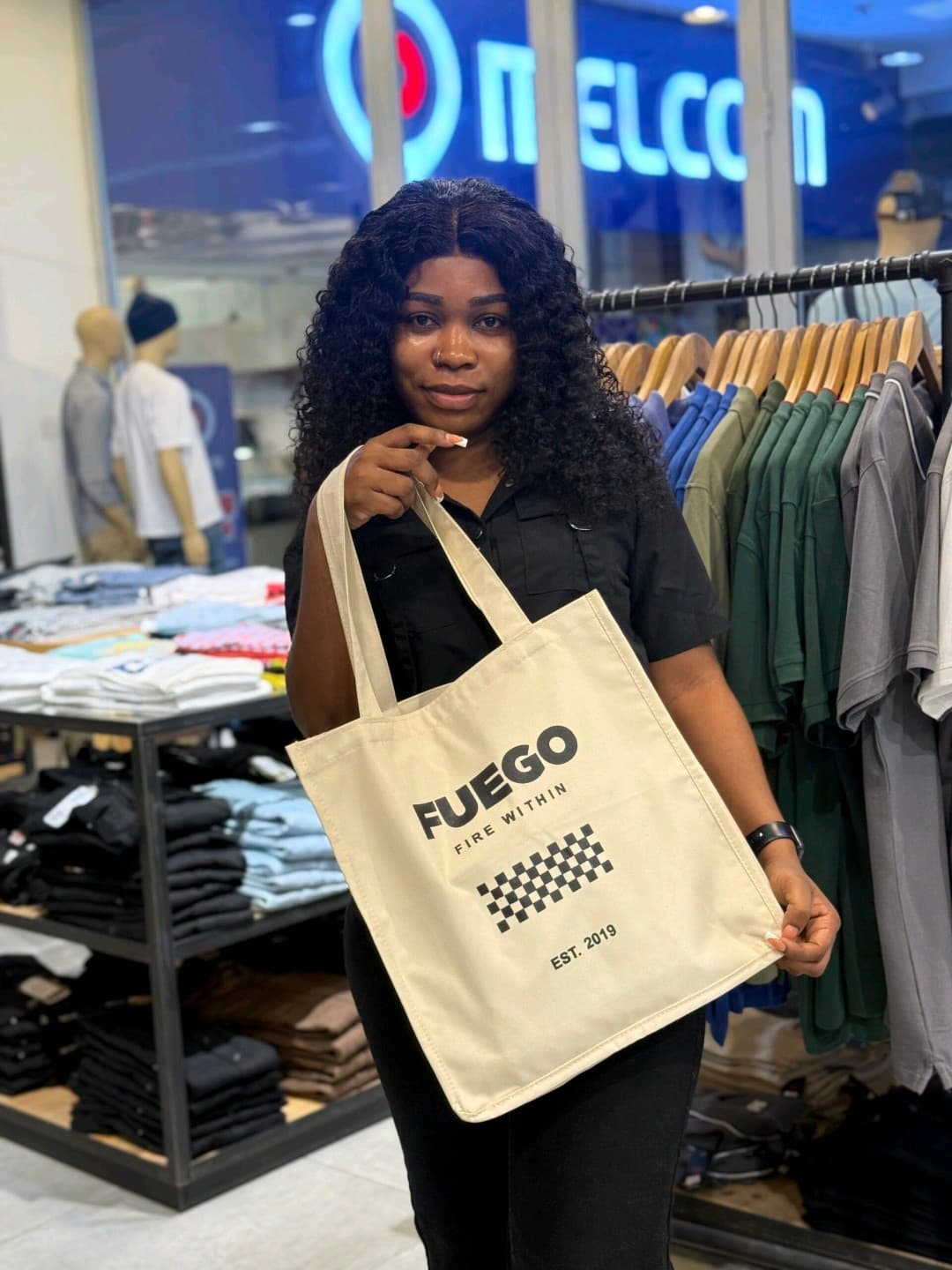 Fuego Tote Bag - Khaki